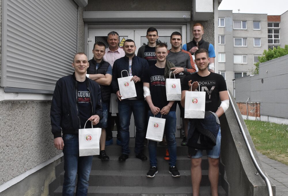 Aukso medalius pažymėjo donorystės akcija
