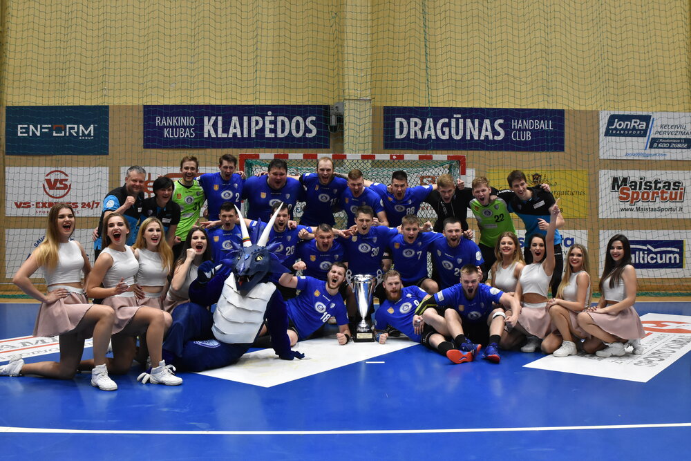 Klaipėdos "Dragūnas" devintą kartą tapo Lietuvos čempionu
