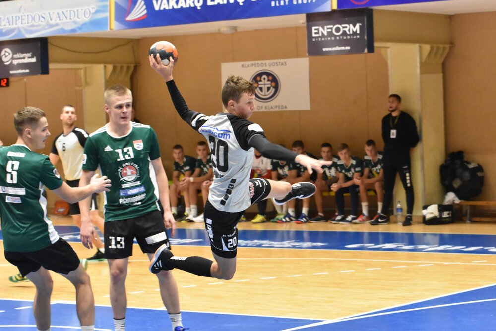 "Mėmelio" rankininkai metė iššūkį lygos vicečempionams