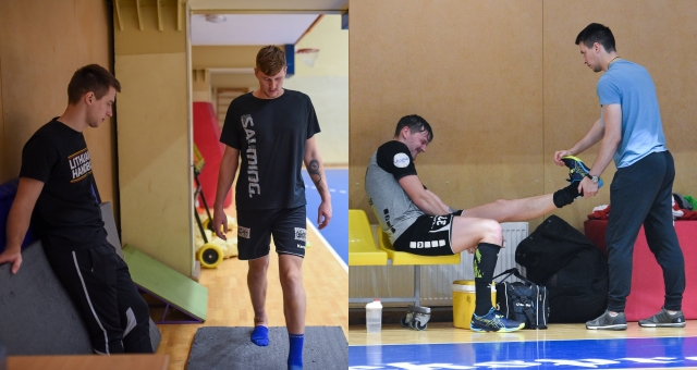 "Dragūno" kineziterapeutas gilino profesines žinias
