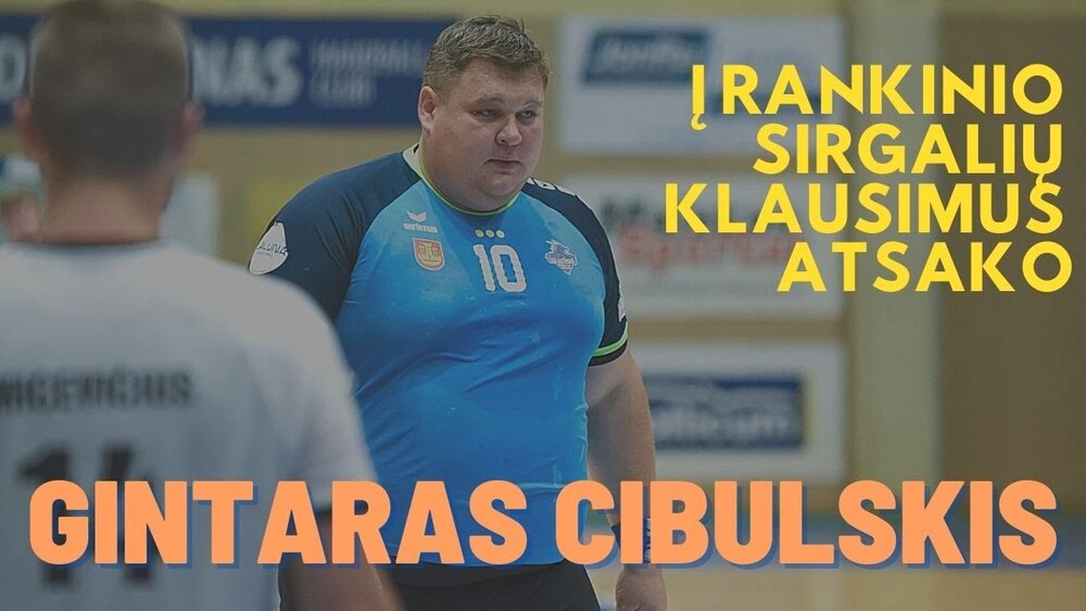 Į sirgalių klausimus atsako Gintaras Cibulskis