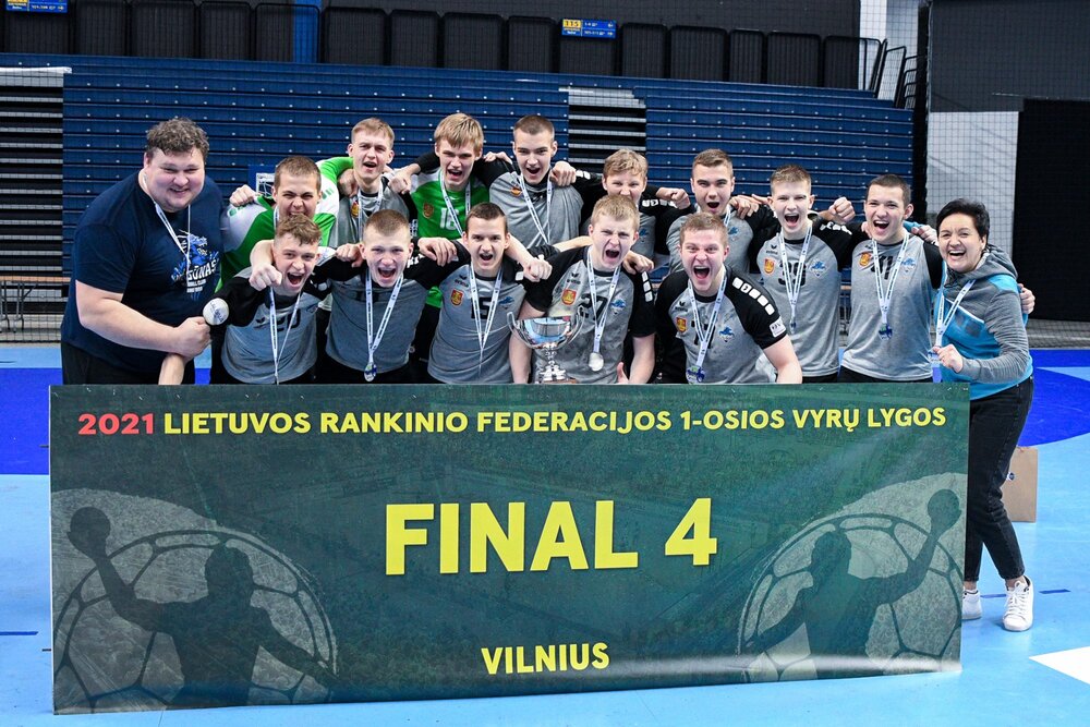 "Viesulo-Dragūno" rankininkai - I lygos vicečempionai!