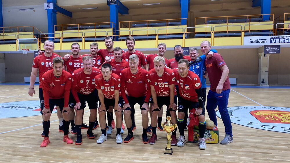 Rankinio turnyrą Klaipėdoje laimėjo Estijos komanda