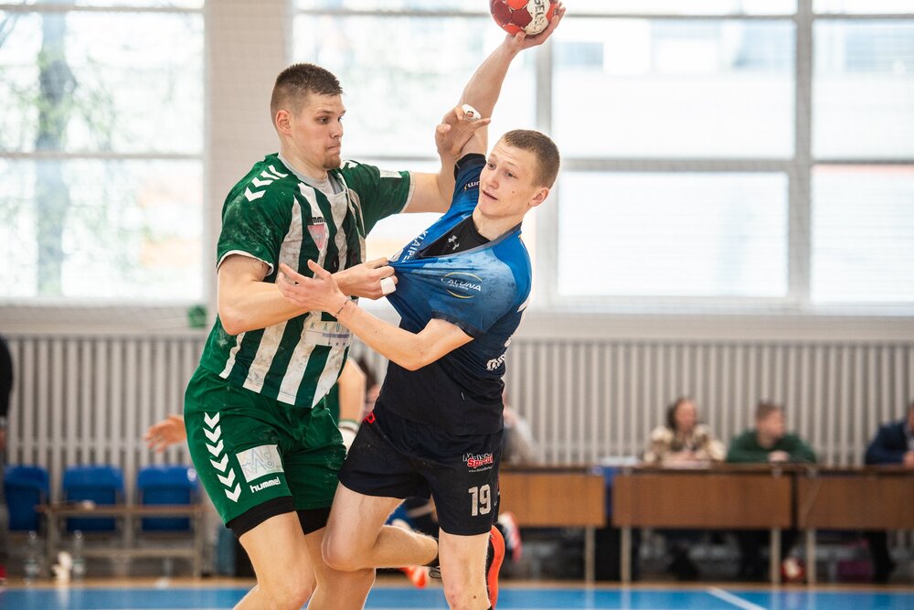 Pusfinalio seriją "Dragūno" rankininkai pradėjo pergale