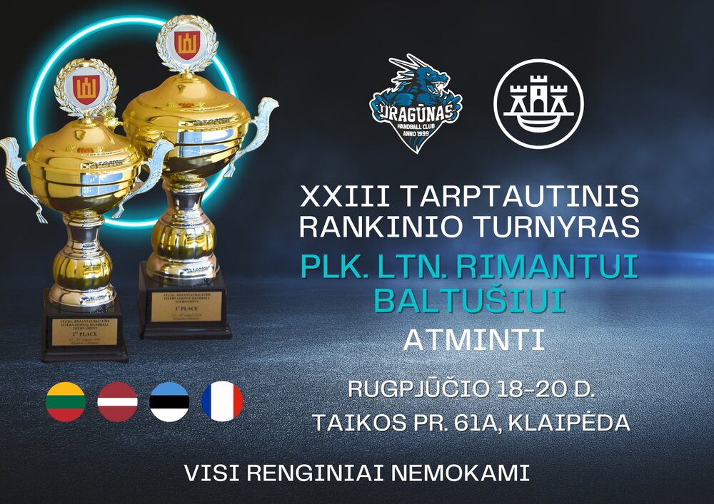 Artėja tradicinis tarptautinis rankinio turnyras