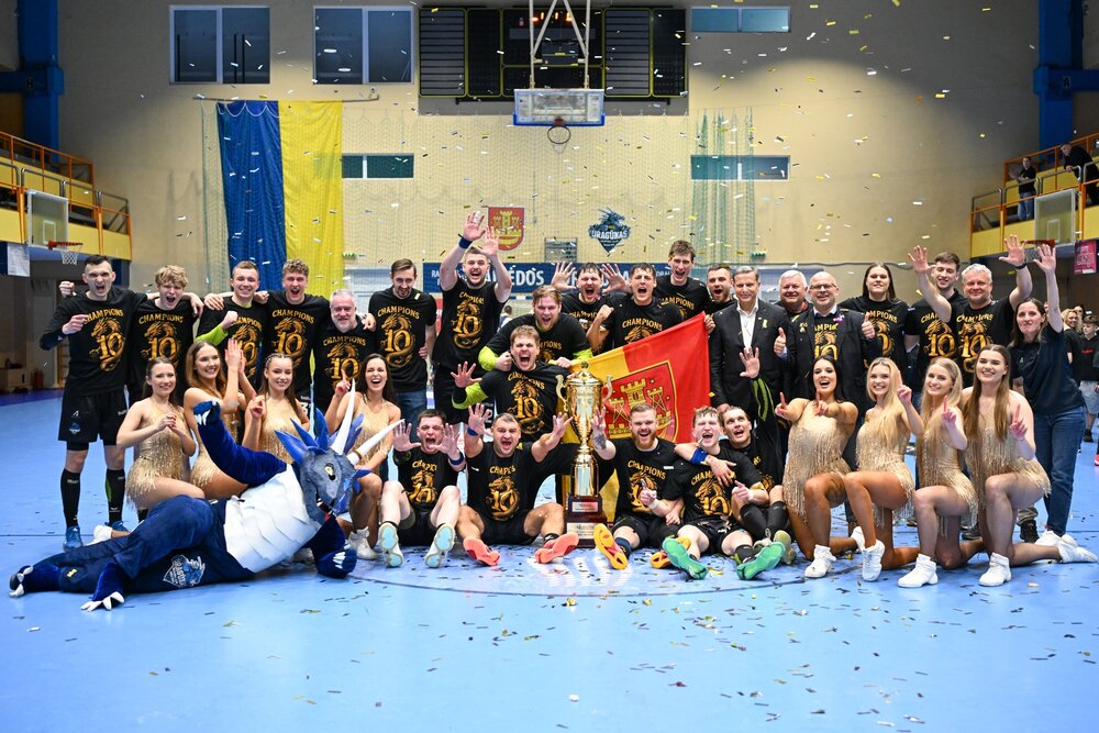 Taurė grįžo namo! „Dragūnas“ – Lietuvos čempionas