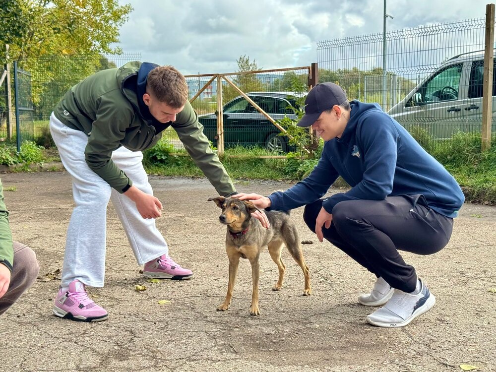 „Dragūno“ žaidėjai ir žaidėjos aplankė beglobius gyvūnus